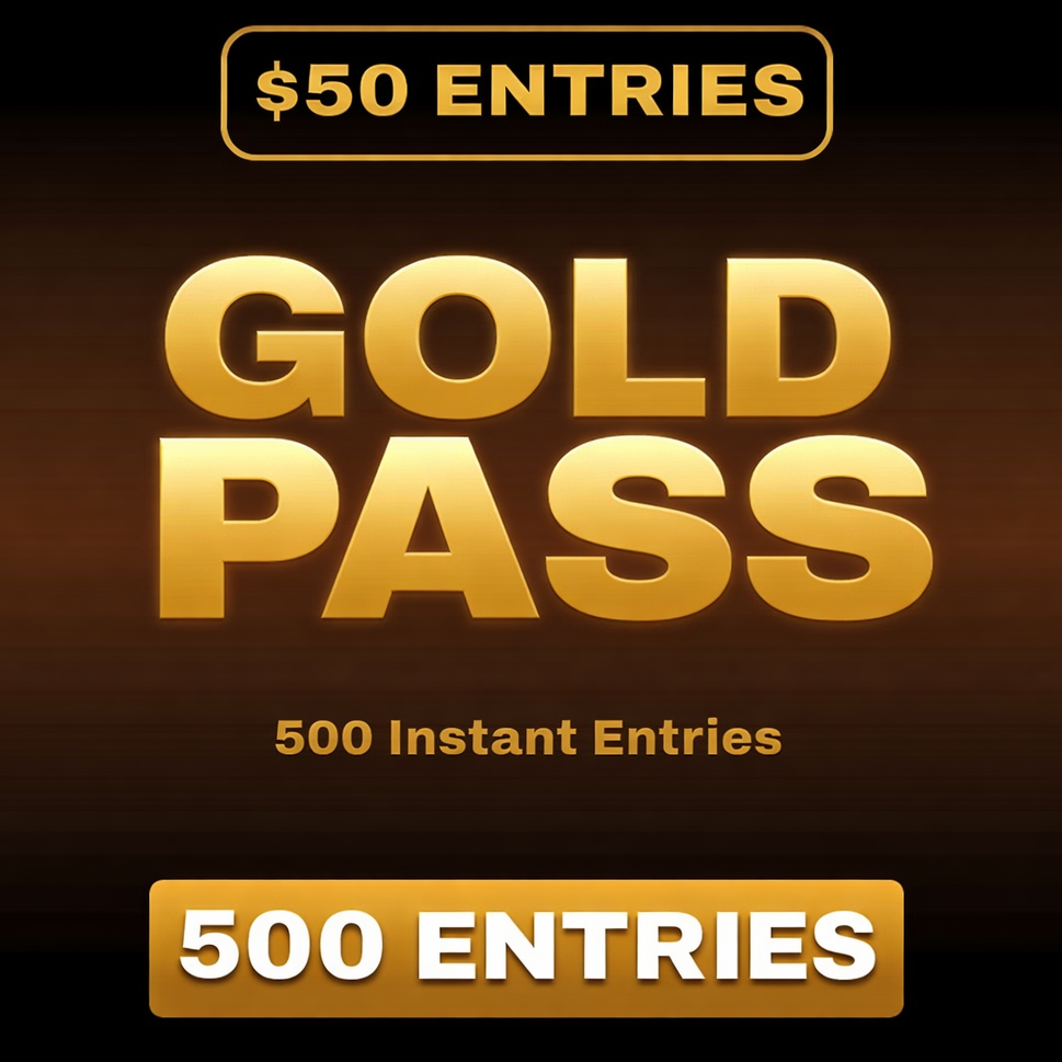 Gold Pass (50 Entries)